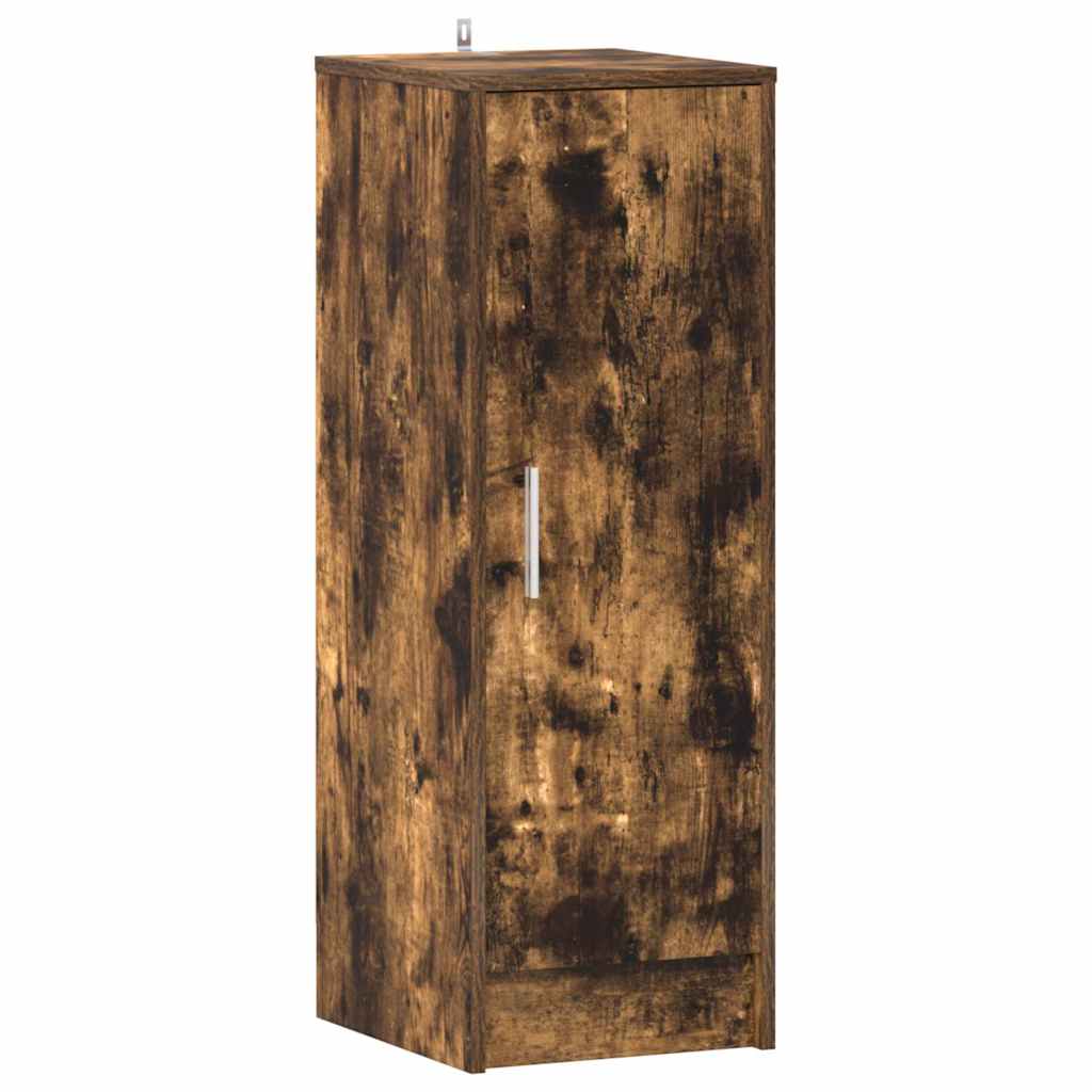 Ormarić za cipele 32x35x92 cm izrađeno drvo dimljeni hrast - dimljeni hrast, 1 - number 2.