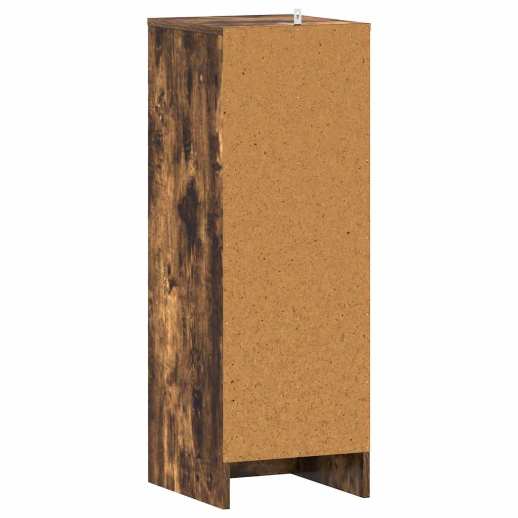 Ormarić za cipele 32x35x92 cm izrađeno drvo dimljeni hrast - dimljeni hrast, 1 - number 7.