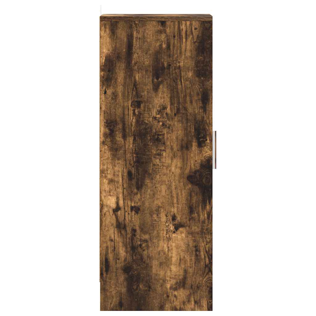 Ormarić za cipele 32x35x92 cm izrađeno drvo dimljeni hrast - dimljeni hrast, 1 - number 6.