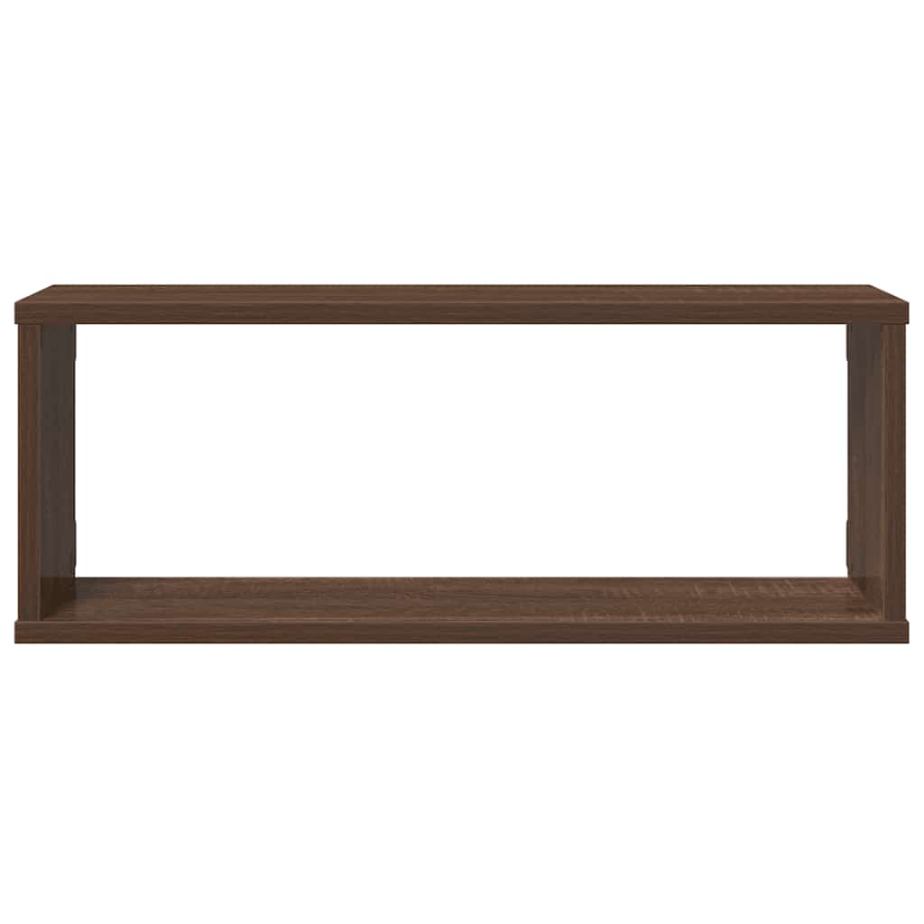 Wall shelves pcs. 60x15x23 cm constructed wood brown oak - brown oak, 4, 1 - number 5.