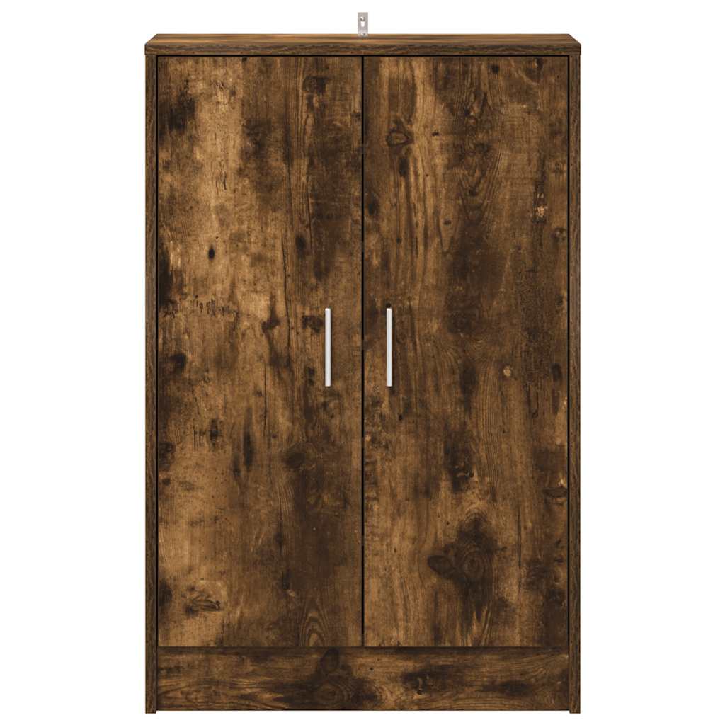 Ormarić za cipele 60x35x92 cm izrađeno drvo dimljeni hrast - dimljeni hrast, 1 - number 4.