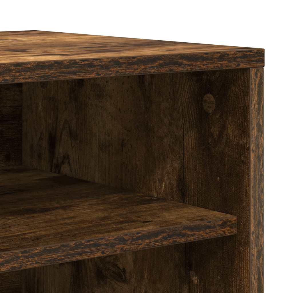 Shoe rack 60x35x70 cm engineered wood smoked oak - smoked oak, 1 - number 10.