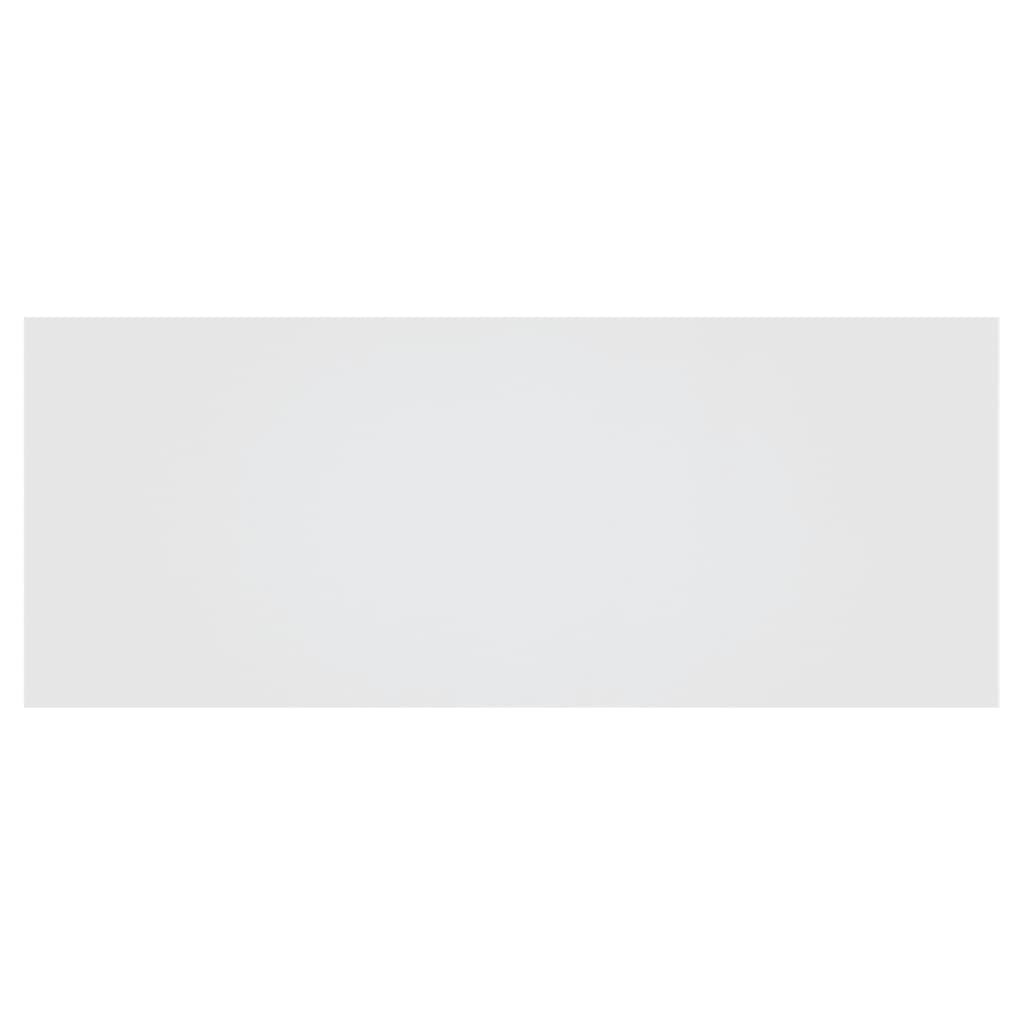 Sengegærde 200x1,5x80 cm konstrueret træ - hvid, 1 - number 6.