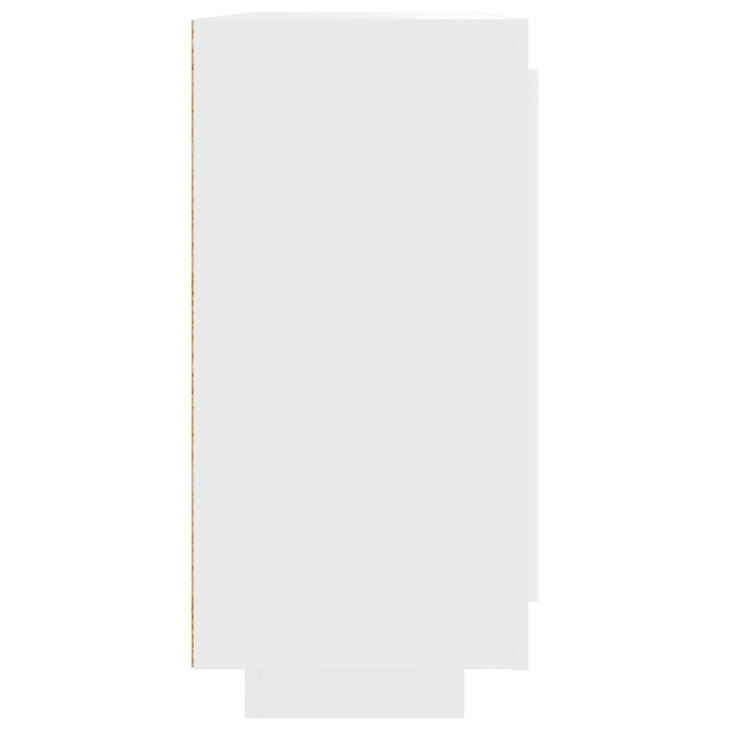 Skænk 92x35x75 cm konstrueret træ hvid - number 6.