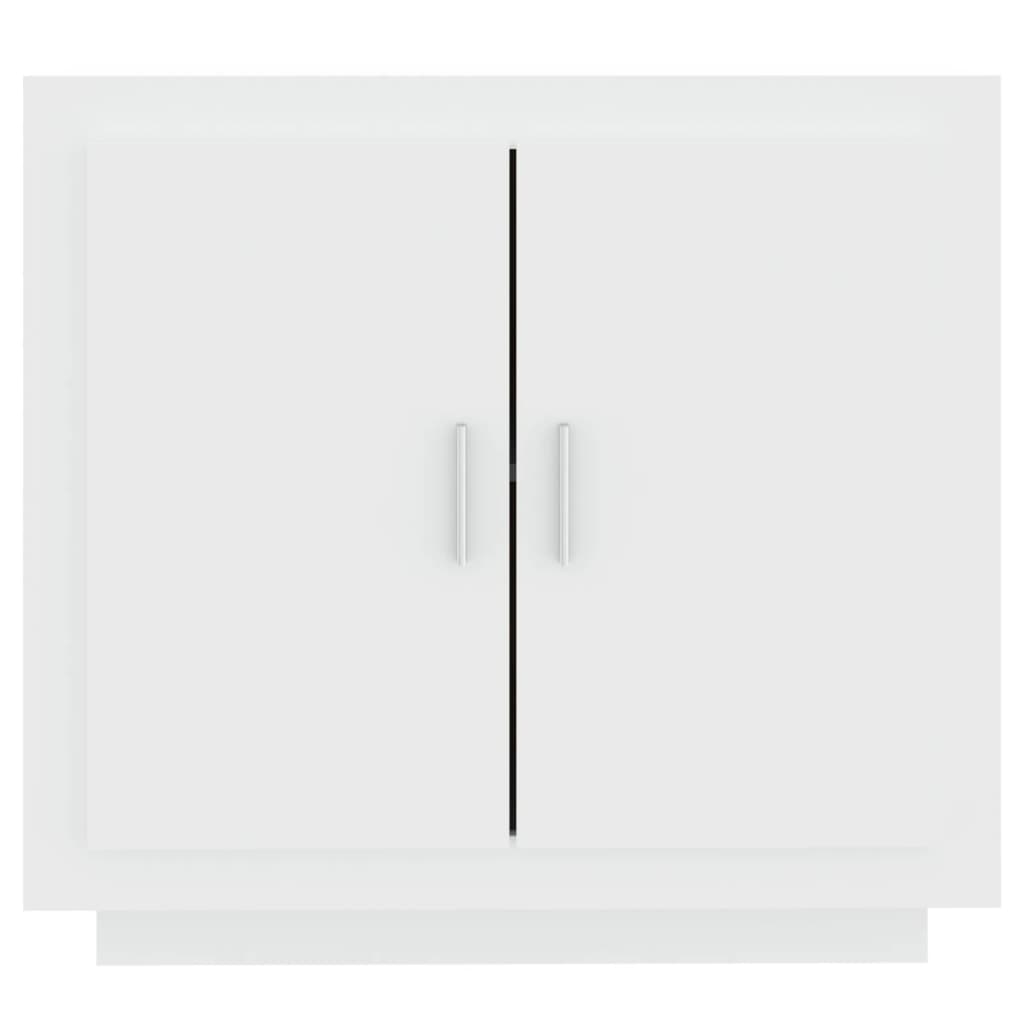 Sideboard 80x40x75 cm engineered wood - white, 1 - number 3.