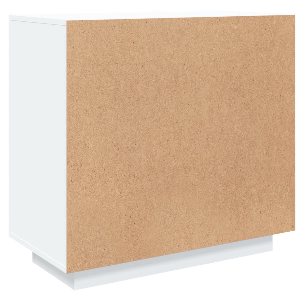 Sideboard 80x40x75 cm engineered wood - white, 1 - number 5.