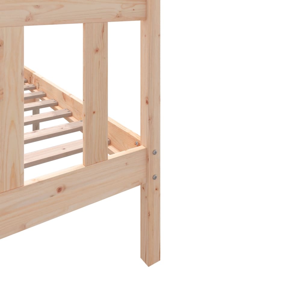 Sengeramme 140x200 cm massivt træ - number 7.