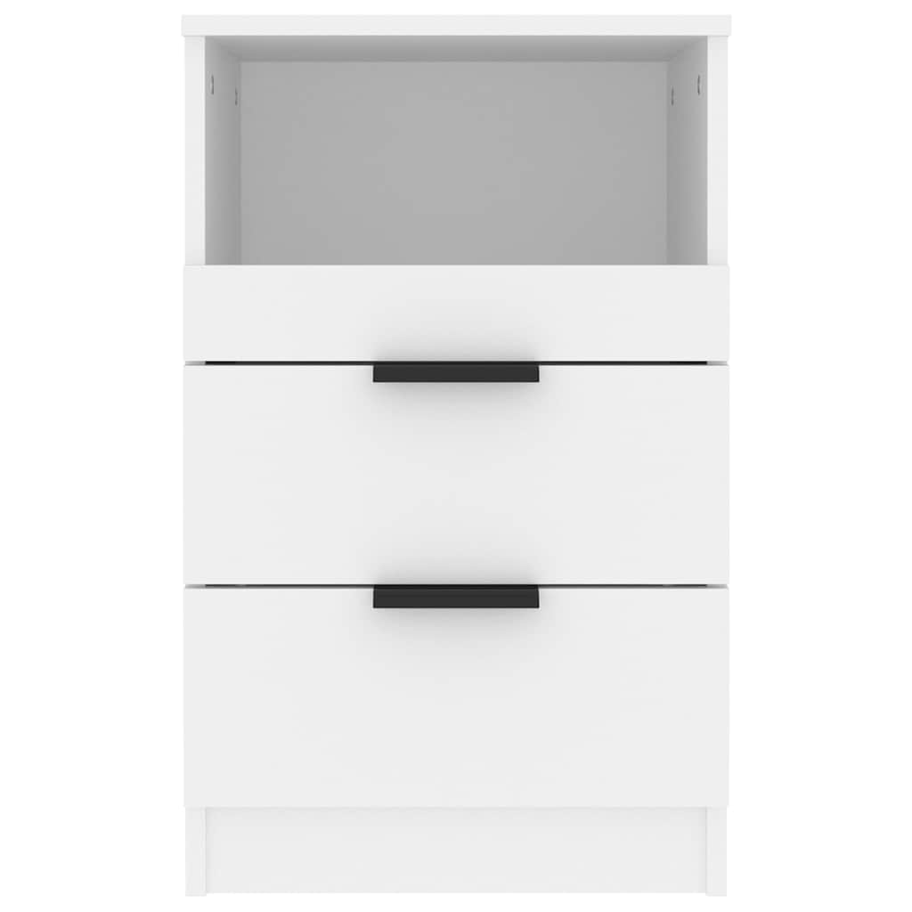 Comodino in legno ingegnerizzato - bianco, 1 - number 3.