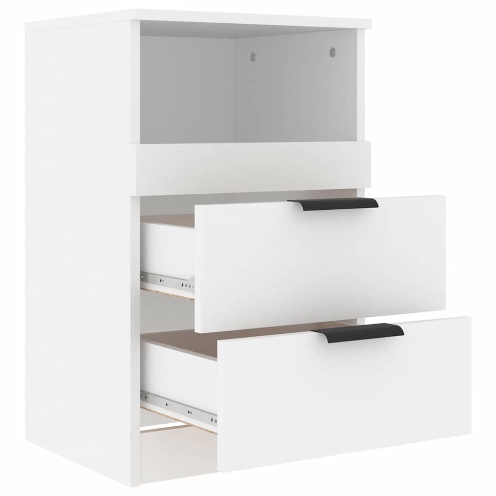 Comodino in legno ingegnerizzato - bianco, 1 - number 5.