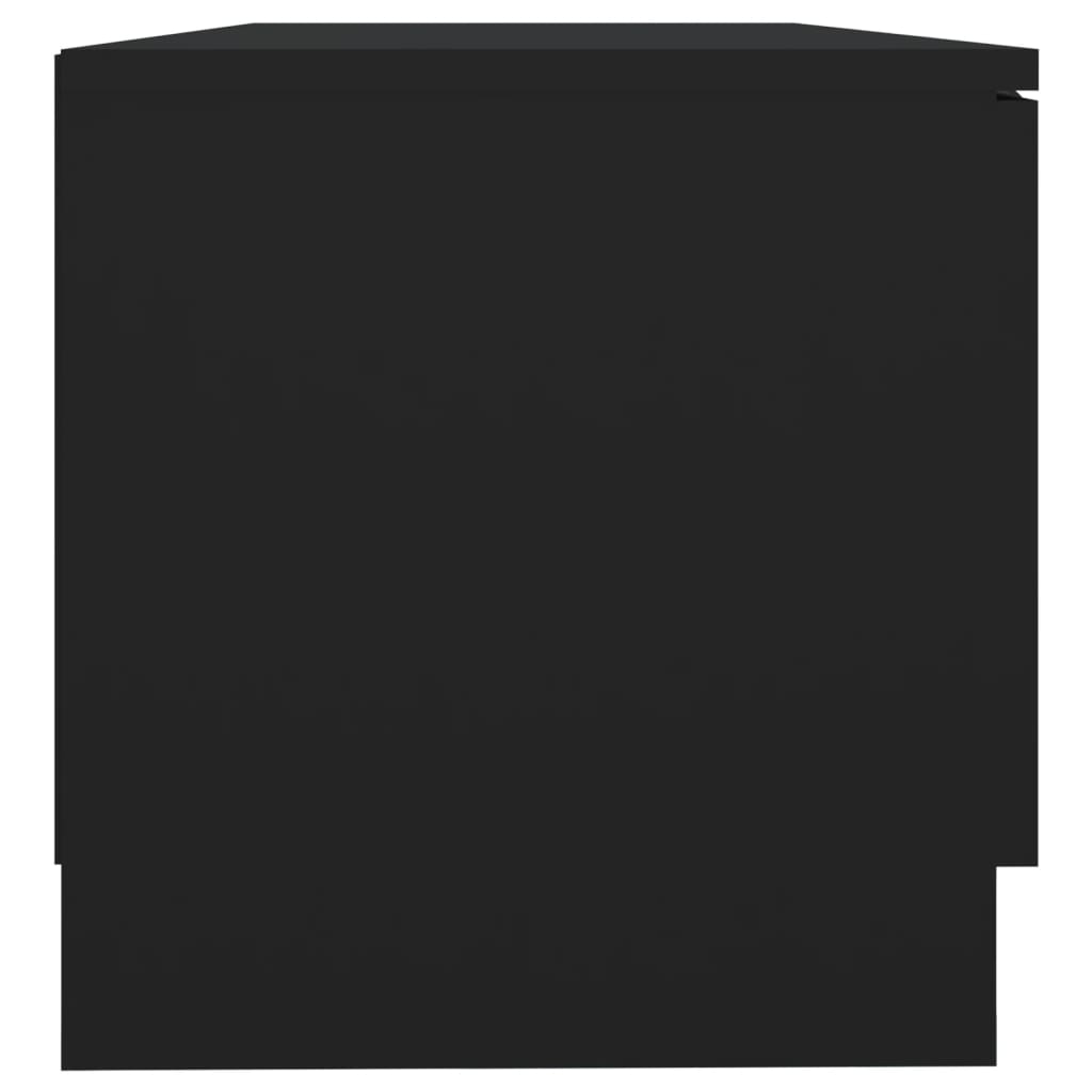 Stolik pod tv 80x35x36,5 cm drewno klejone - czarny, 1 - number 7.