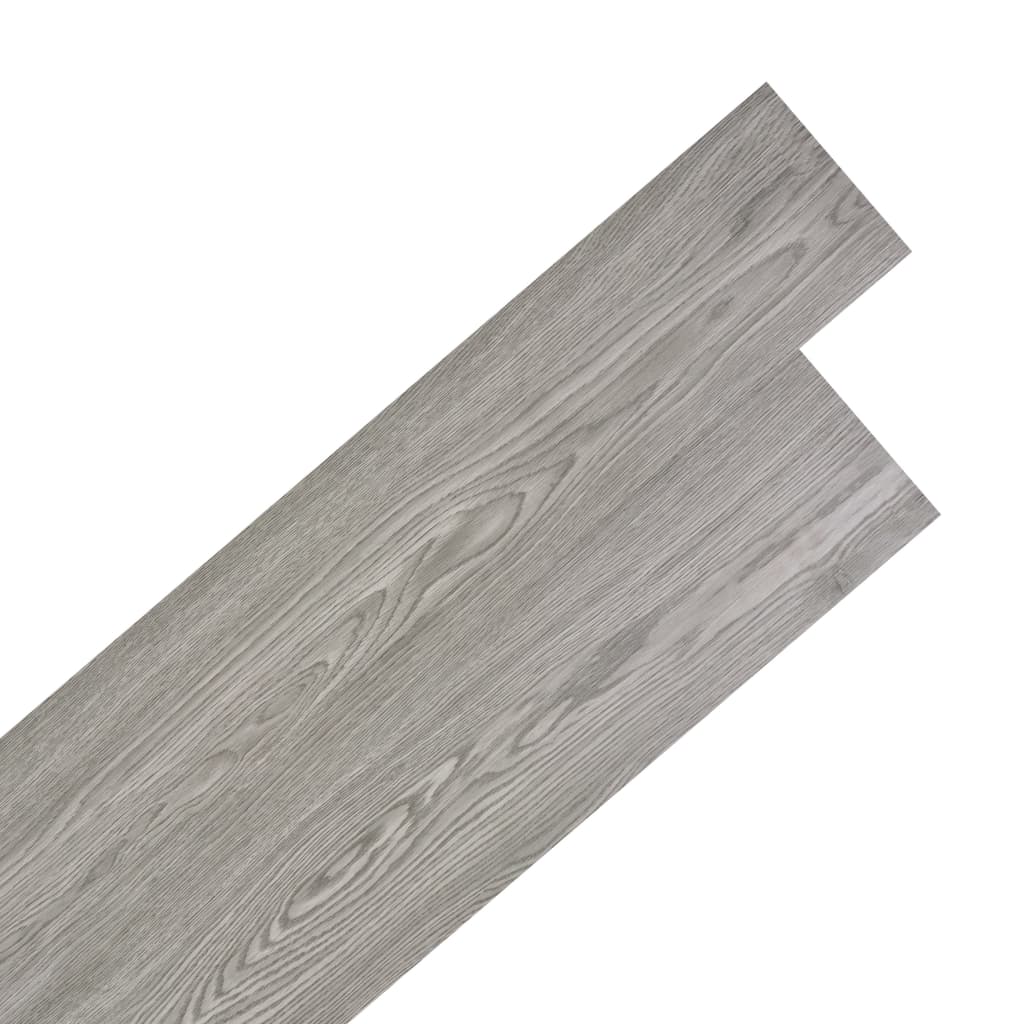 Selvklæbende gulvbrædder 2,51 m² 2 mm pvc - mørkegrå, 2.51 m², 1 - number 2.