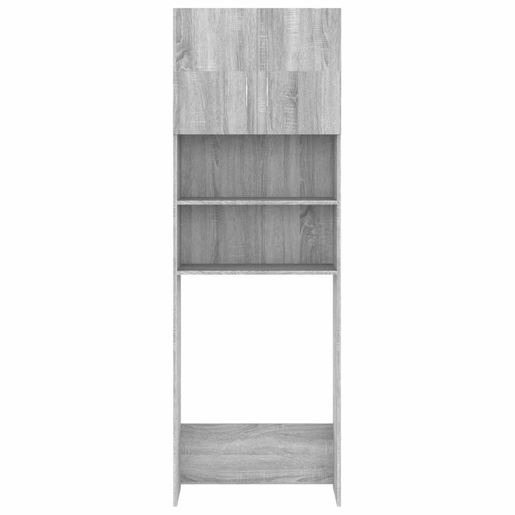 Washing machine cabinet 64x25.5x190 cm - gray sonoma oak, 1 - number 3.
