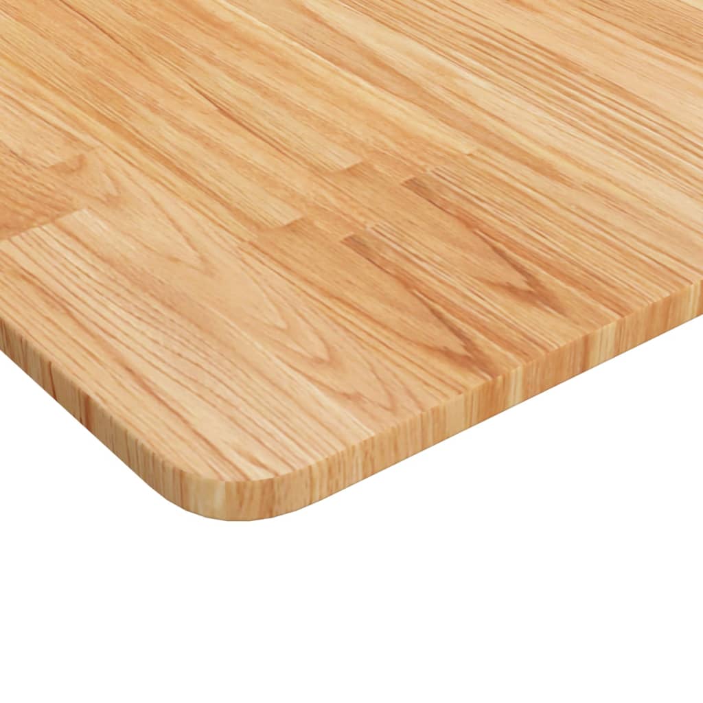 Bordplade til badeværelse 80x40x1,5 cm massivt træ - lysebrun, 80 x 40 x 1.5 cm - number 3.