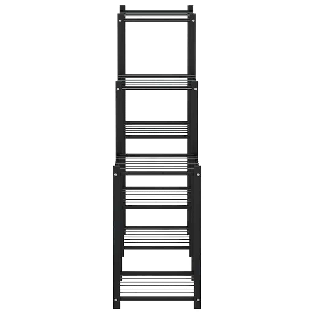 Stojan na květiny 83x25x80 cm železo černá - number 6.