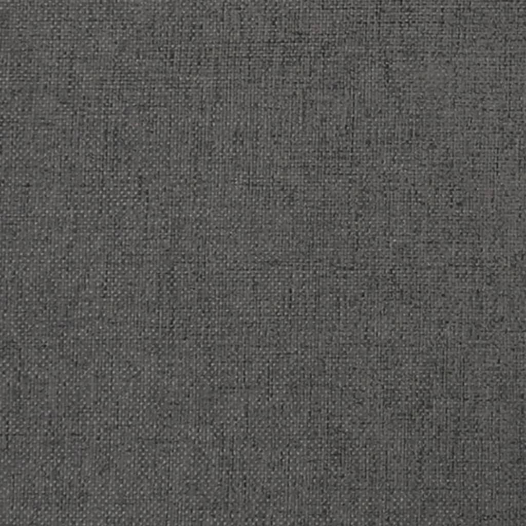 Fotel tkanin szary - ciemnoszare, 1, z podnóżem - number 9.