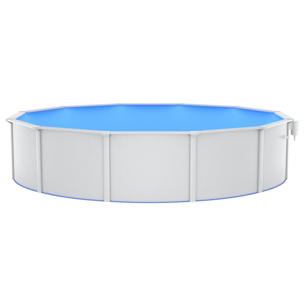 Swimmingpool med sandfilterpumpe 550x120 cm - ø 550 x 120 cm, pool + pumpe - number 4.