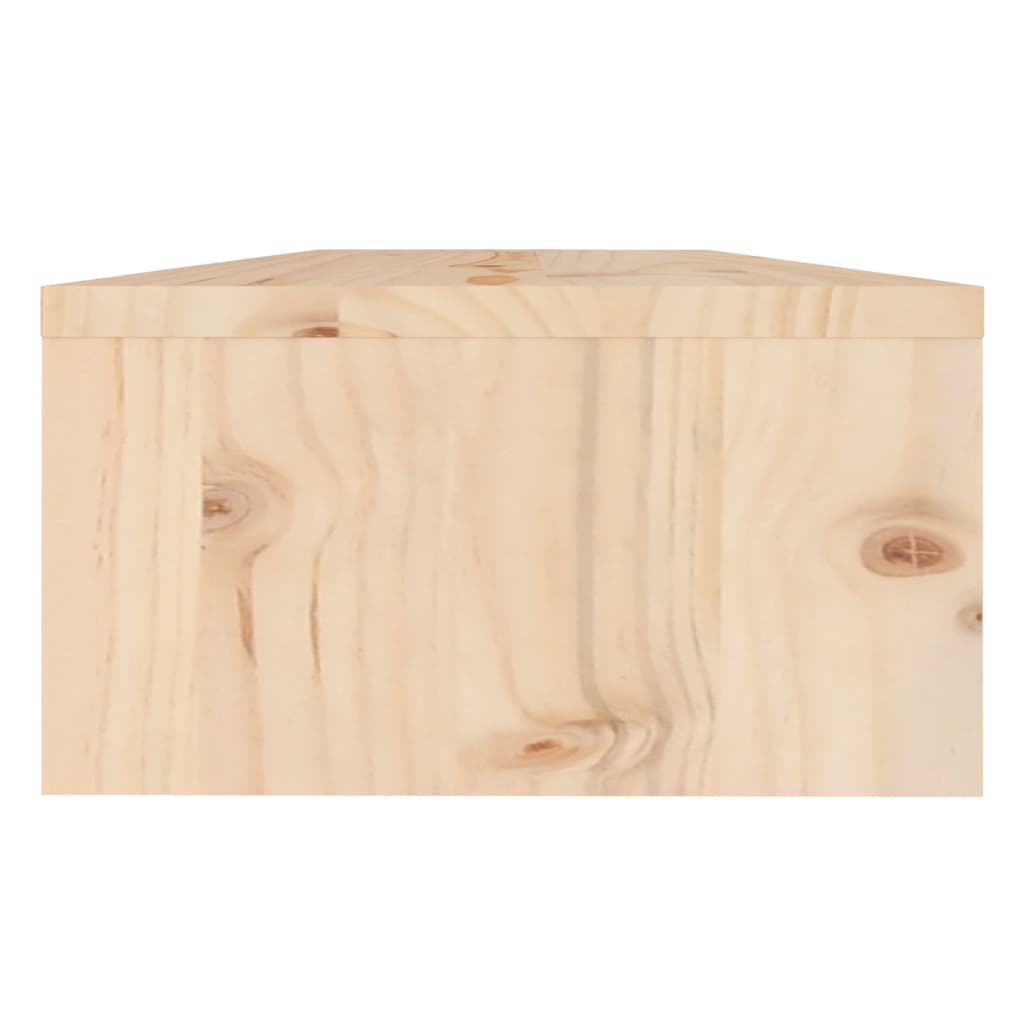 Skjermholder 50x24x13 cm massiv furu - naturlig farge, 1 - number 6.