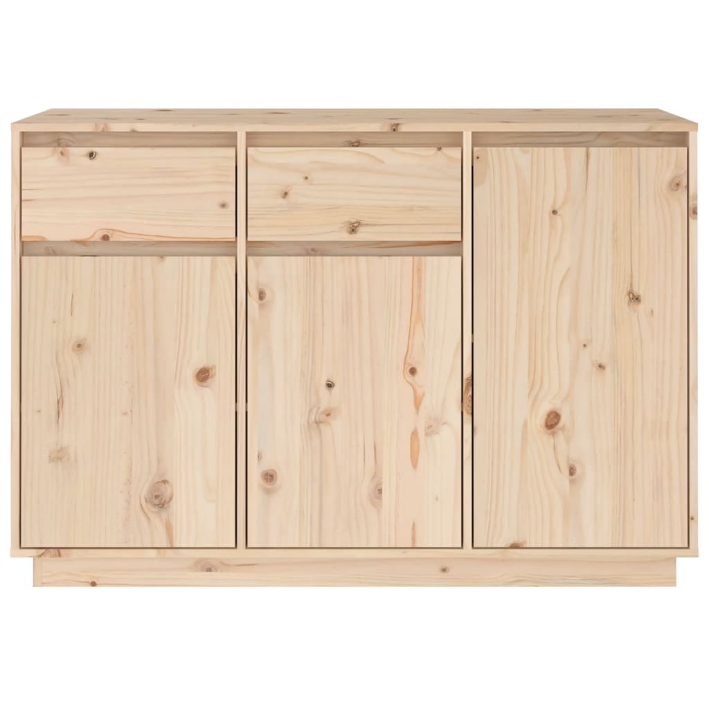 Sideboard 110x34x75 cm solid pine - number 3.