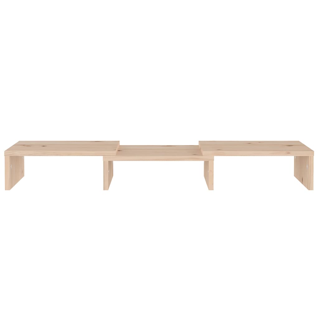 Skjermholder 60x24x10,5 cm massiv furu - naturlig farge, 60 x 24 x 10,5 cm, 1 - number 5.