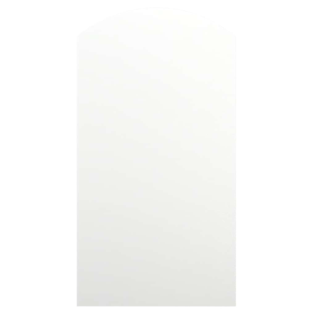 Miroir avec lampes led glass - 90 x 45 cm, 1, avec led, courbe - number 5.