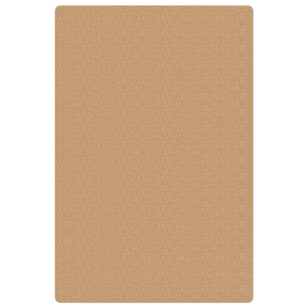 Gulvtæppe med latexbagside 180x250 cm jute - number 1.