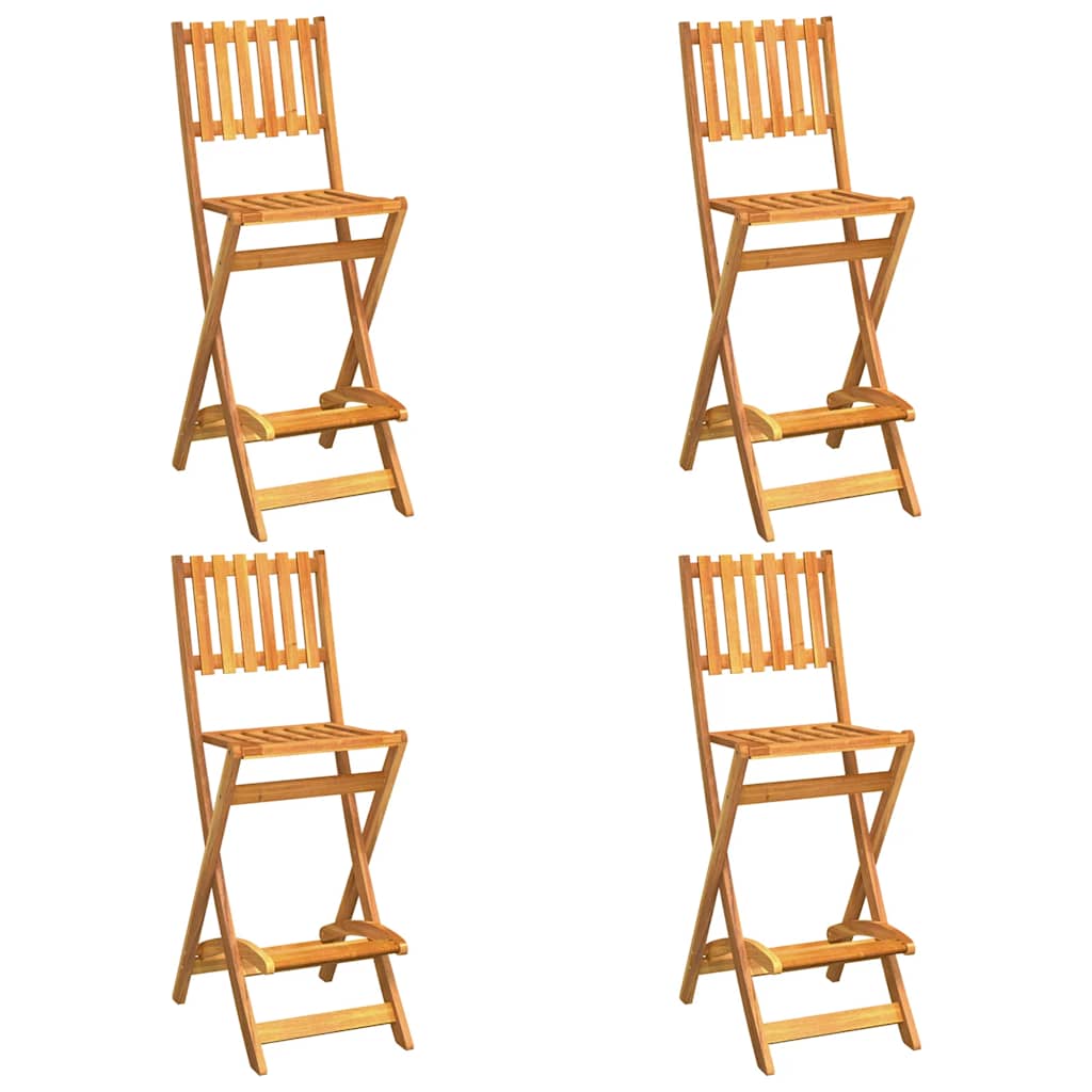 Díly venkovní barové sestavy z masivního akátového dřeva - 5 - number 4.