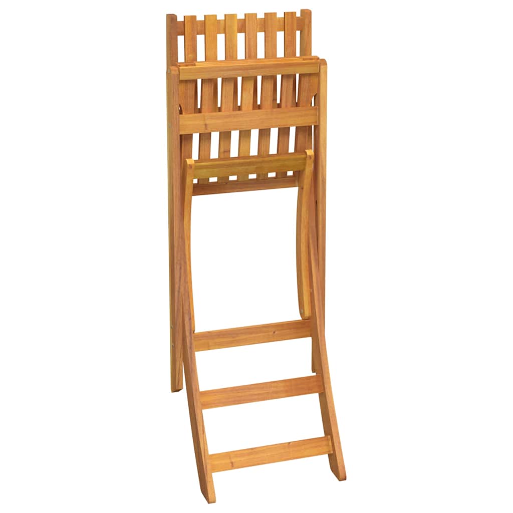 Díly venkovní barové sestavy z masivního akátového dřeva - 5 - number 7.