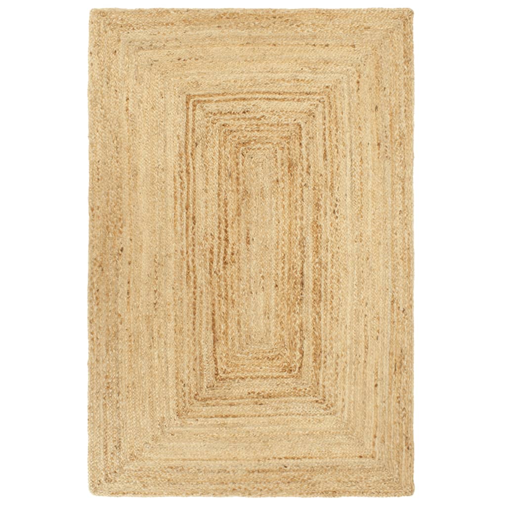 Tapis en jute fait main - 180 x 250 cm - number 1.