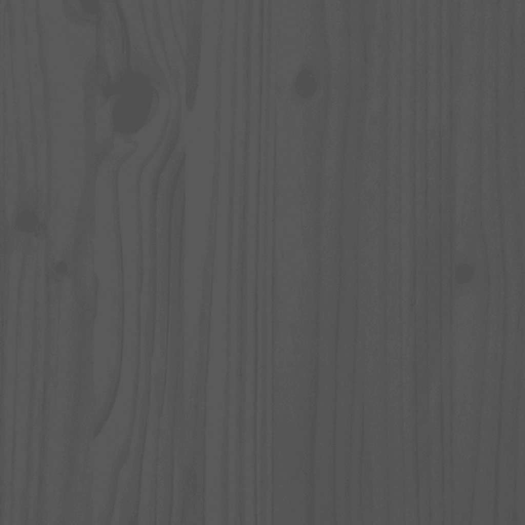 Okvir kreveta puno drvo - sivi, 140 x 200 cm - number 9.