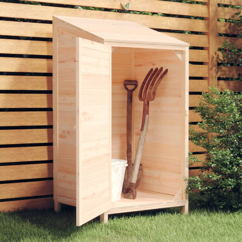 Garden shed solid spruce - white, 102 x 52 x 112 cm, 1 - number 1.