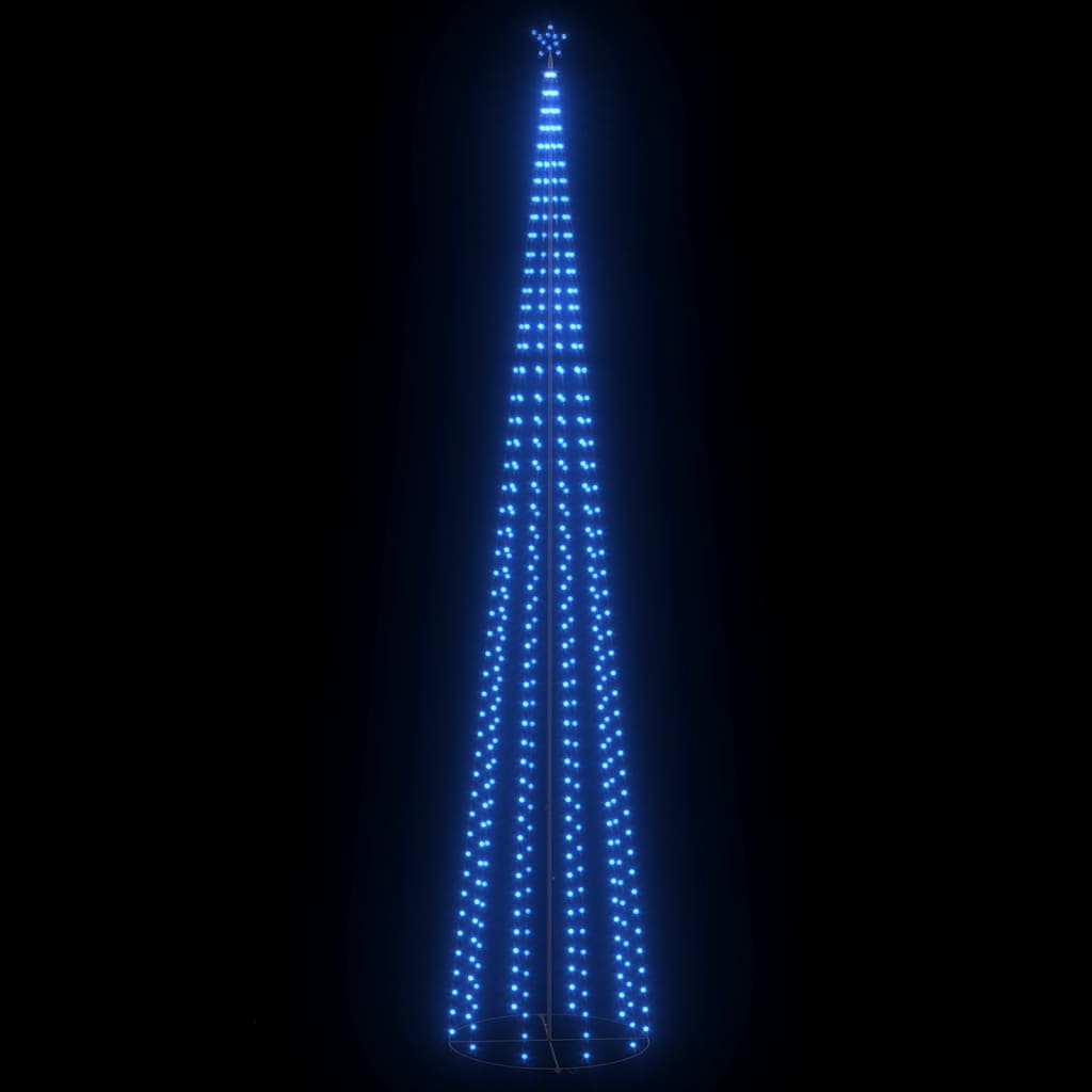 Sapin de noël lumineux 160x500 cm 752 led lumière bleue - number 2.