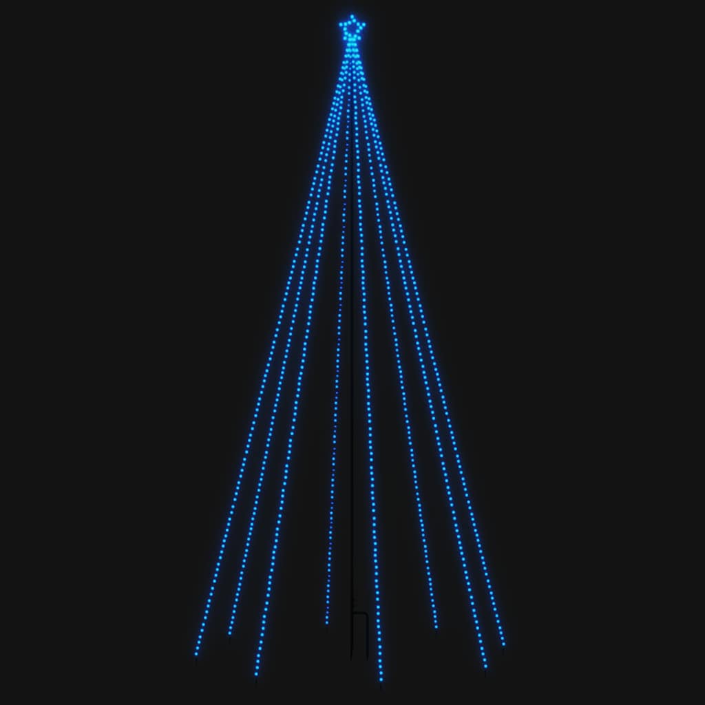 Luminous christmas tree 3.6 m 576 leds inside/outside blue light - number 2.