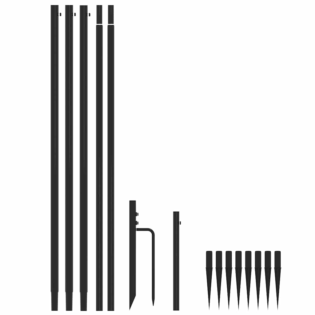 Luminous christmas tree 3.6 m 576 leds inside/outside blue light - number 6.