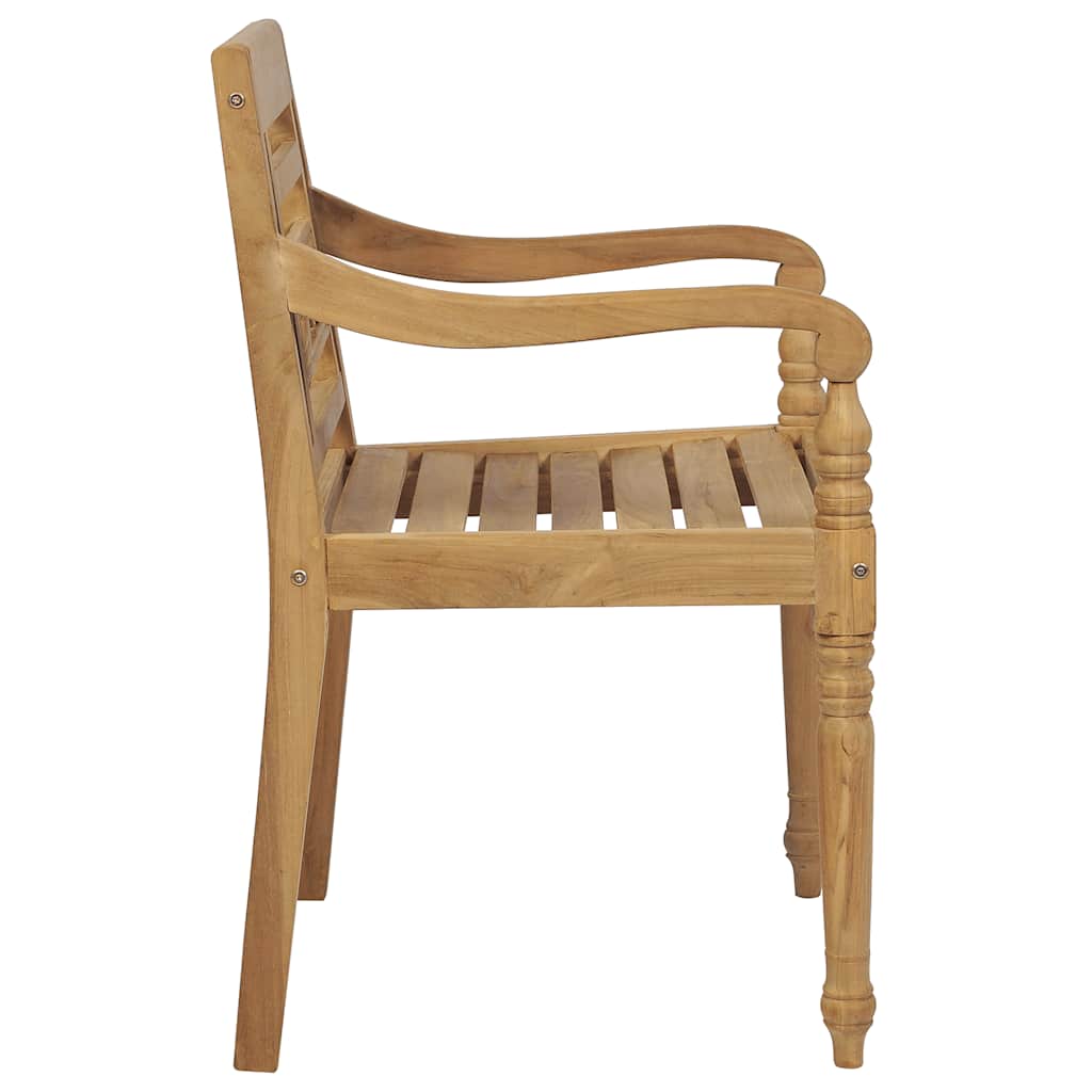 Sedie batavia pz. legno massello di teak - 6, 1 - number 4.
