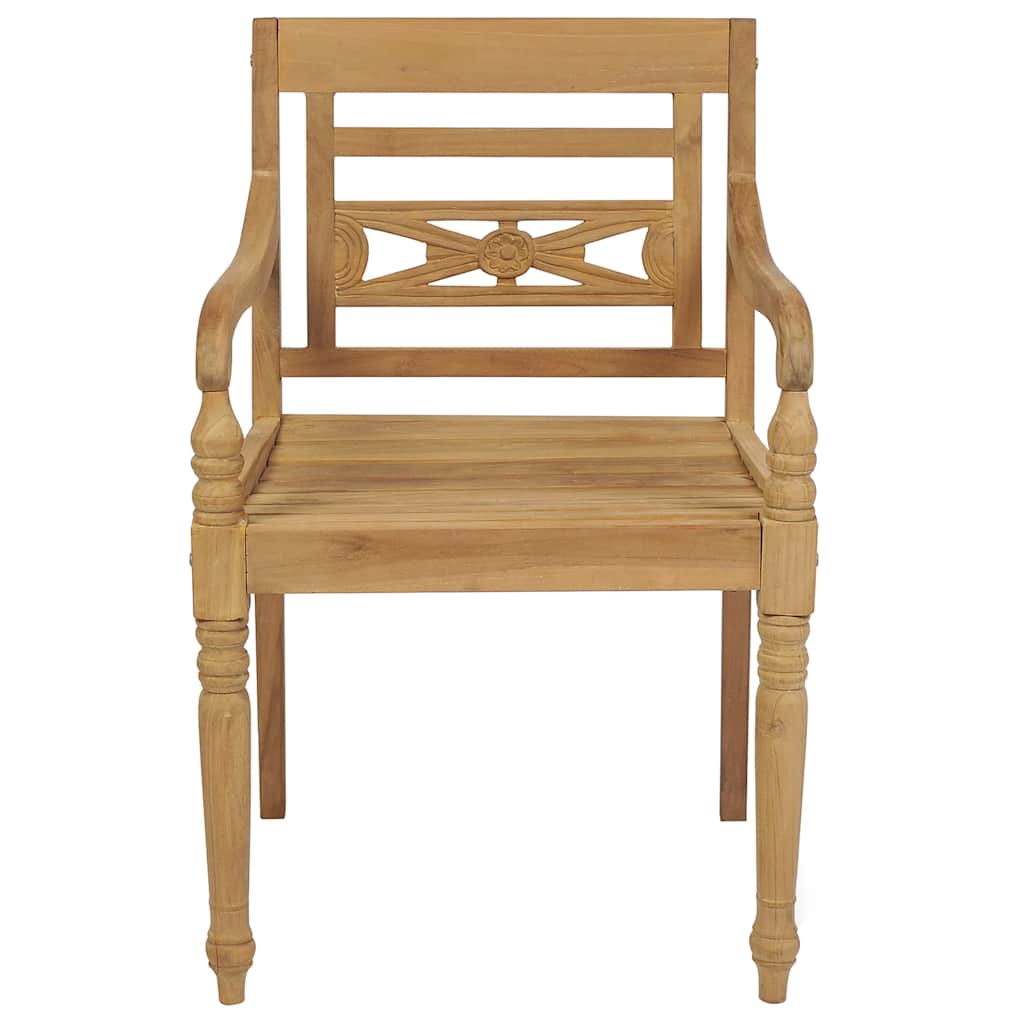 Sedie batavia pz. legno massello di teak - 6, 1 - number 3.