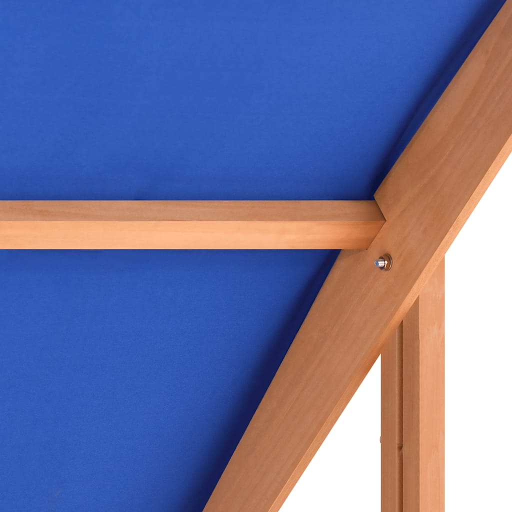 Bac à sable avec toit 112x112x112 cm bois de pin - number 7.