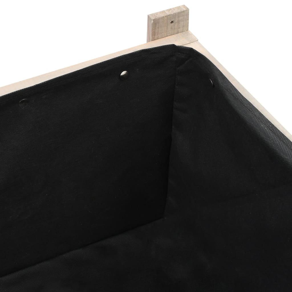 Povišena gredica sa plastenikom 110x54x120 cm puna smreka - number 11.