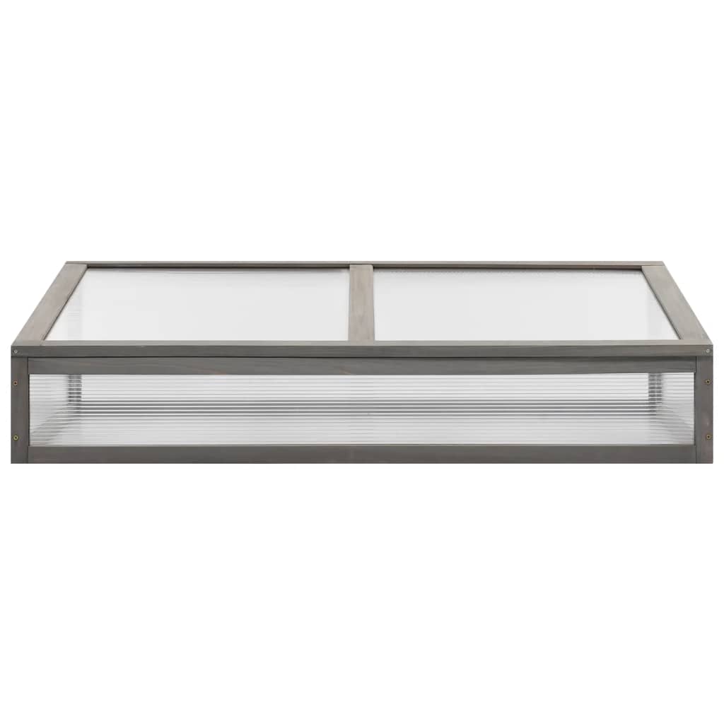 Povišena gredica sa plastenikom 110x54x120 cm puna smreka - number 9.