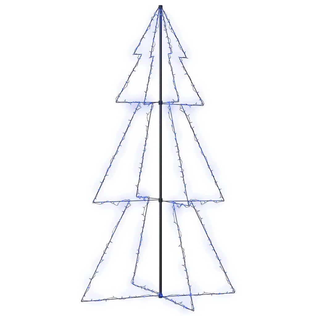 Luminous christmas tree 120x220 cm 300 leds indoor/outdoor - blue, 220 x 120 cm, 1 - number 2.