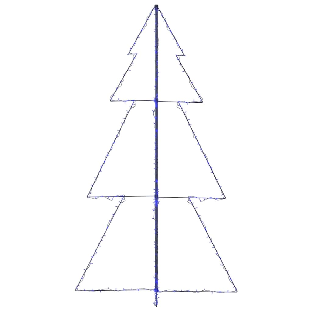 Luminous christmas tree 120x220 cm 300 leds indoor/outdoor - blue, 220 x 120 cm, 1 - number 5.