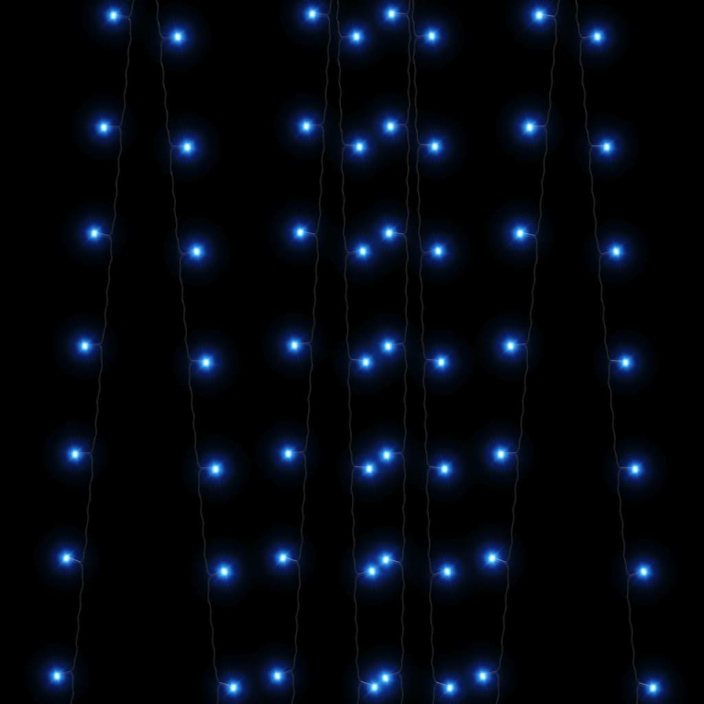 Lyskæder stk. 2x200 led inde/ude soldrevet - blå, 2, 1 - number 5.