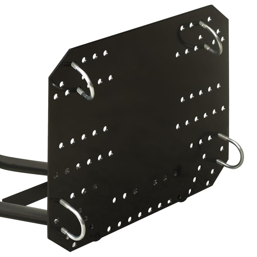 Snježni plug za atv 115x38 cm crni - number 7.