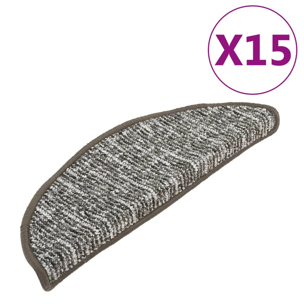 Pcs. tapis d'escalier 65x21x4 cm - gris d'anthracite, 65 x 25 cm, 15 - number 2.