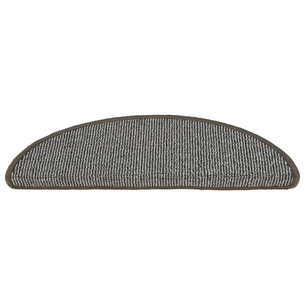 Tapis d'escalier pc. - gris, 56 x 17 x 3 cm, 15 - number 4.