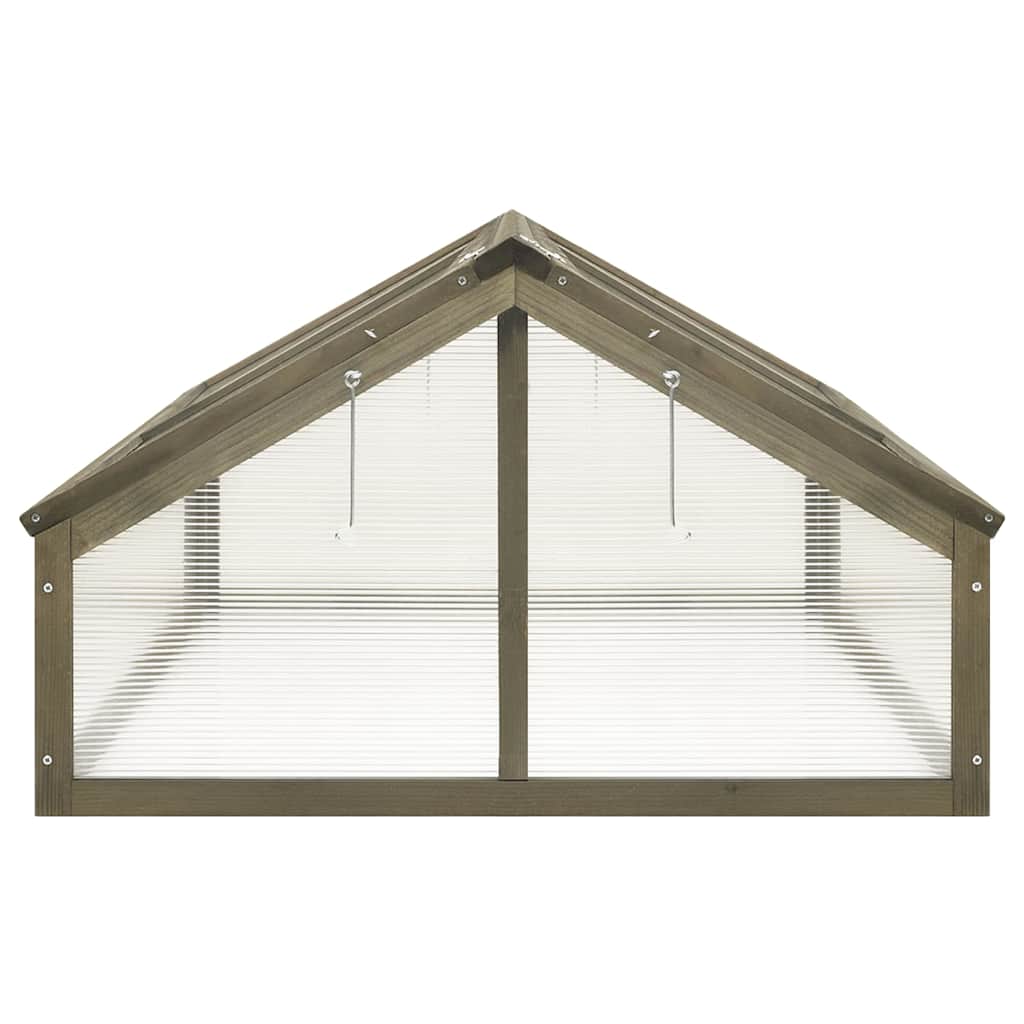 Staklenik 114x80x50 cm bora - siva, 1 - number 4.