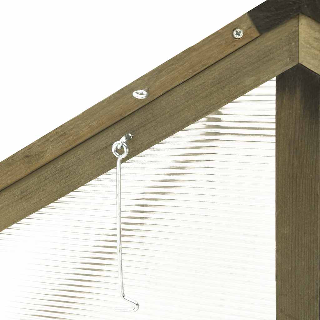 Staklenik 114x80x50 cm bora - siva, 1 - number 6.