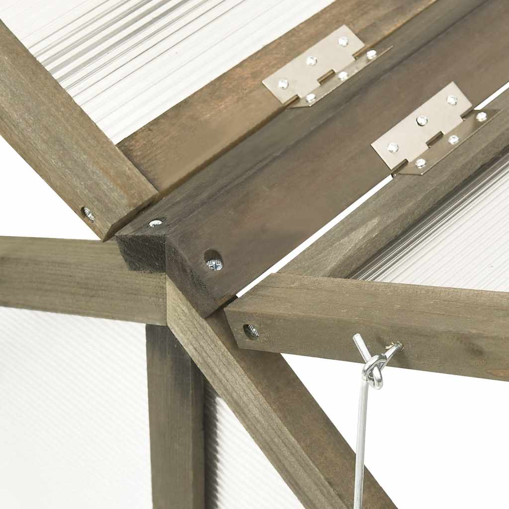 Staklenik 114x80x50 cm bora - siva, 1 - number 5.