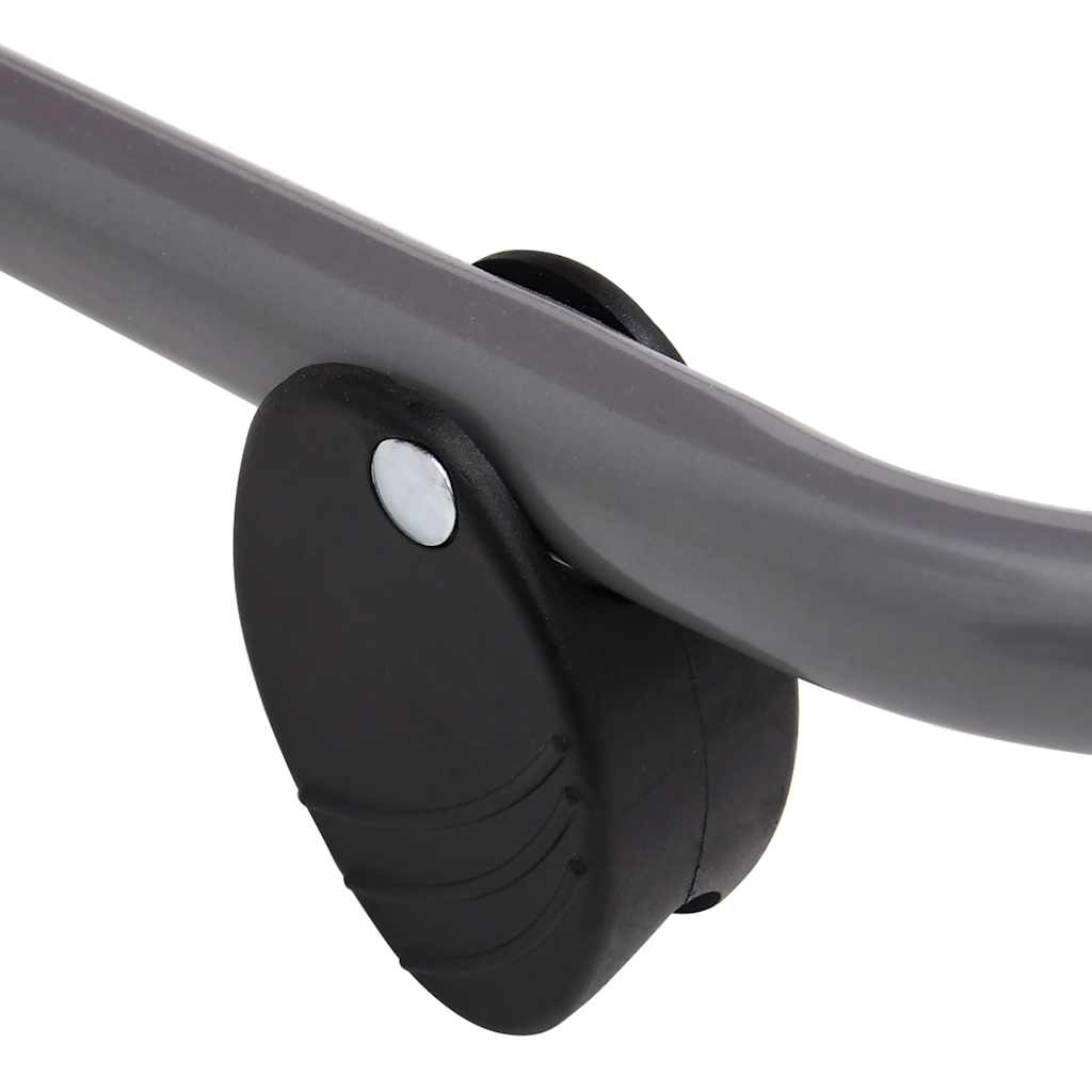 Stolica na razvlačenje za bebe čelika antracit siva - number 7.