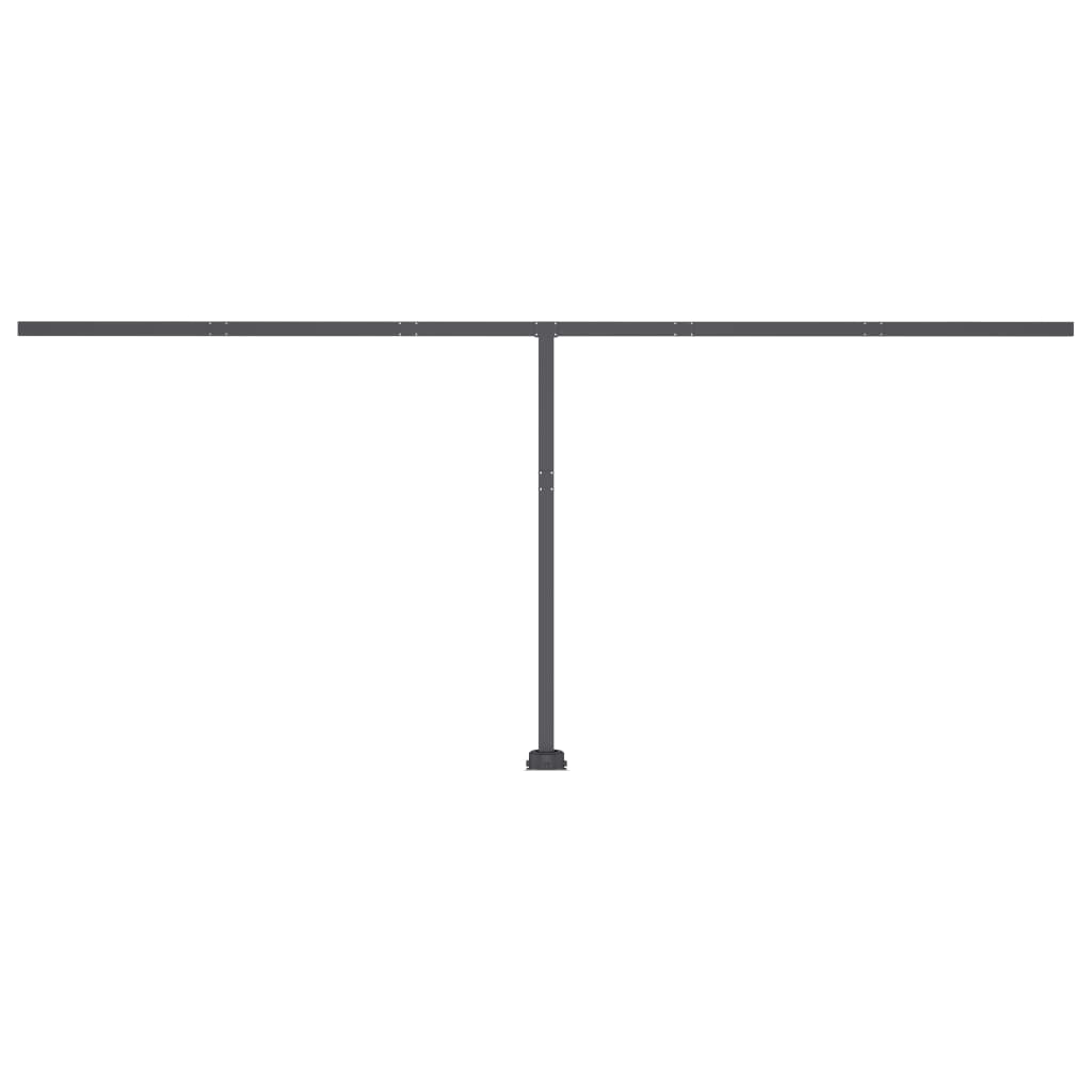 Freestanding awning 600x350 cm automatic operation yellow/white - yellow and white, 600 x 300 cm, 1 - number 7.