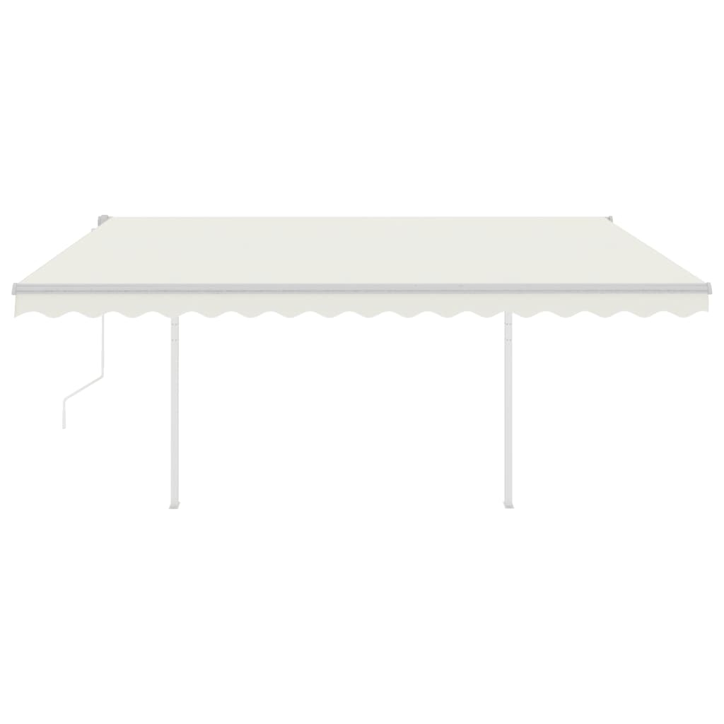 Tenda s karikama + senzor vjetra 4x3,5 m automatski - višebojni, 4 x 3,5 m, 1 - number 4.